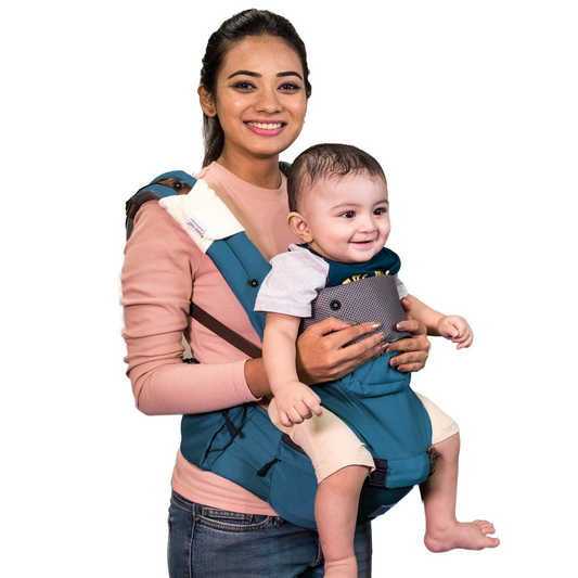 Ergonomic Baby Hip Seat / 6 in 1 Baby Carrier (Blue)