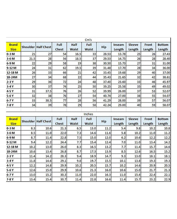 Polka Tots Cotton Full Sleeve Cartoon Print Angrakha Top With Dhoti - Yellow