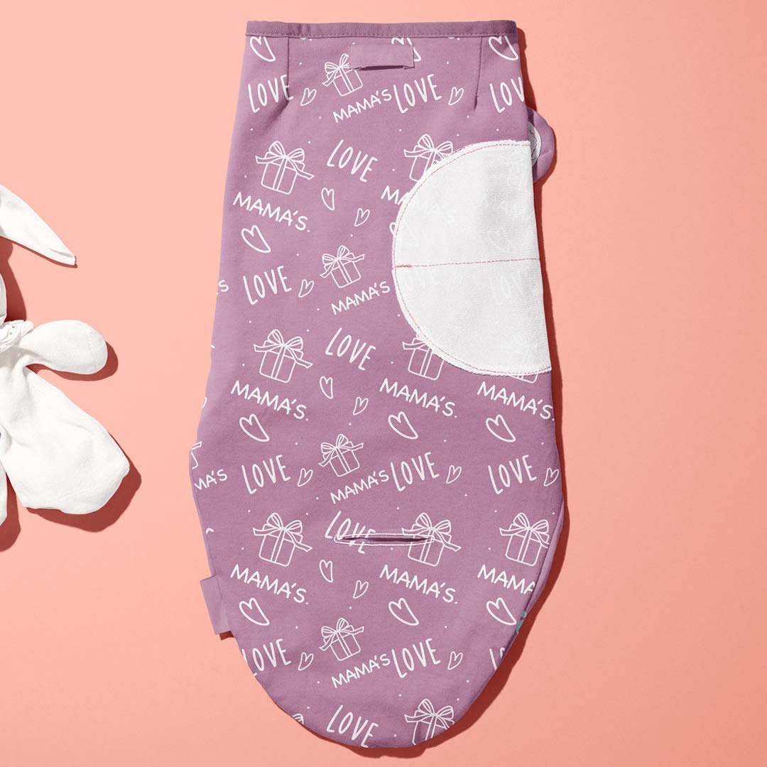 Muslin Cotton Swaddle Wrap Sleeping Bag (Mama Love)