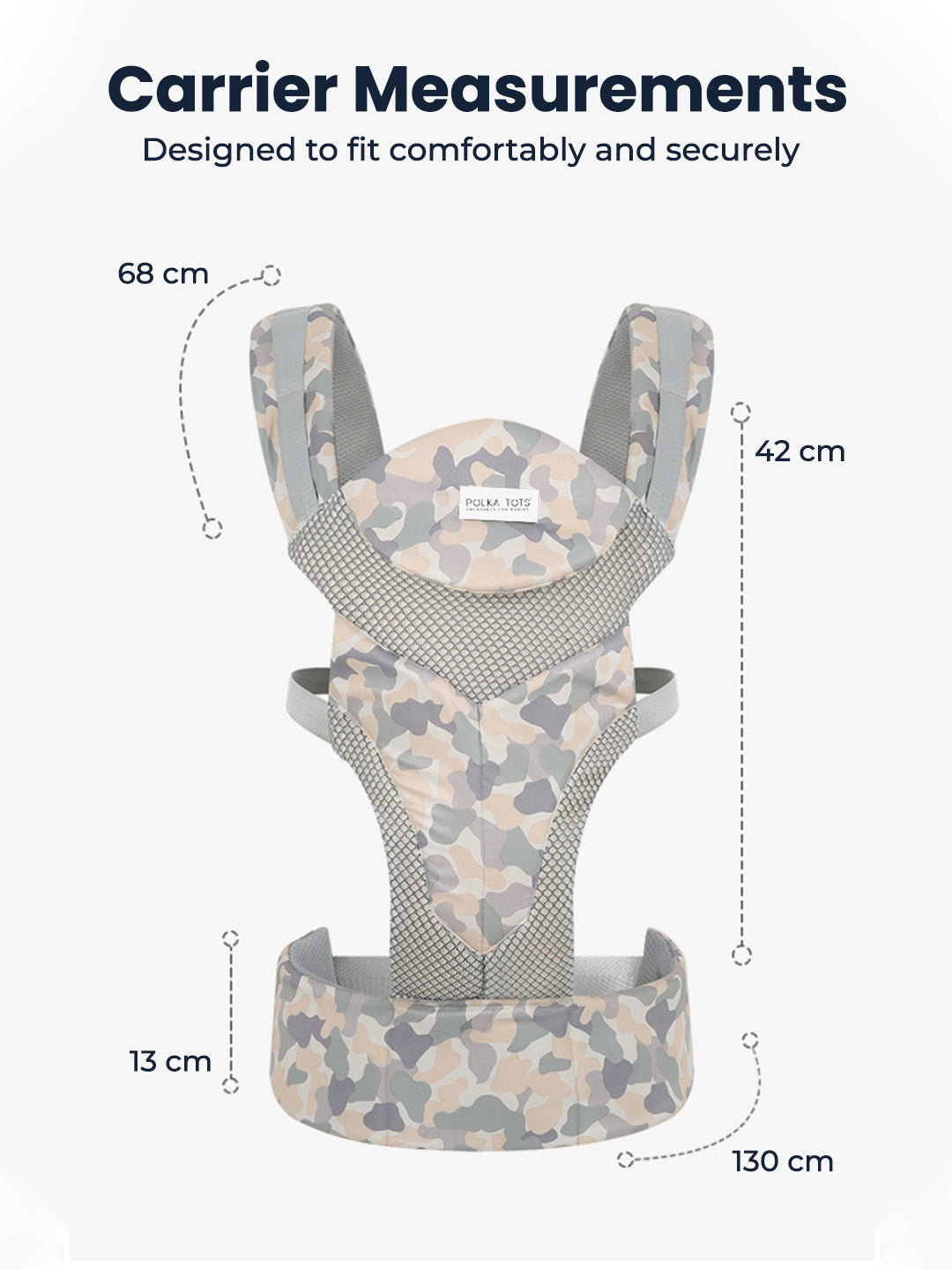 size baby carrier