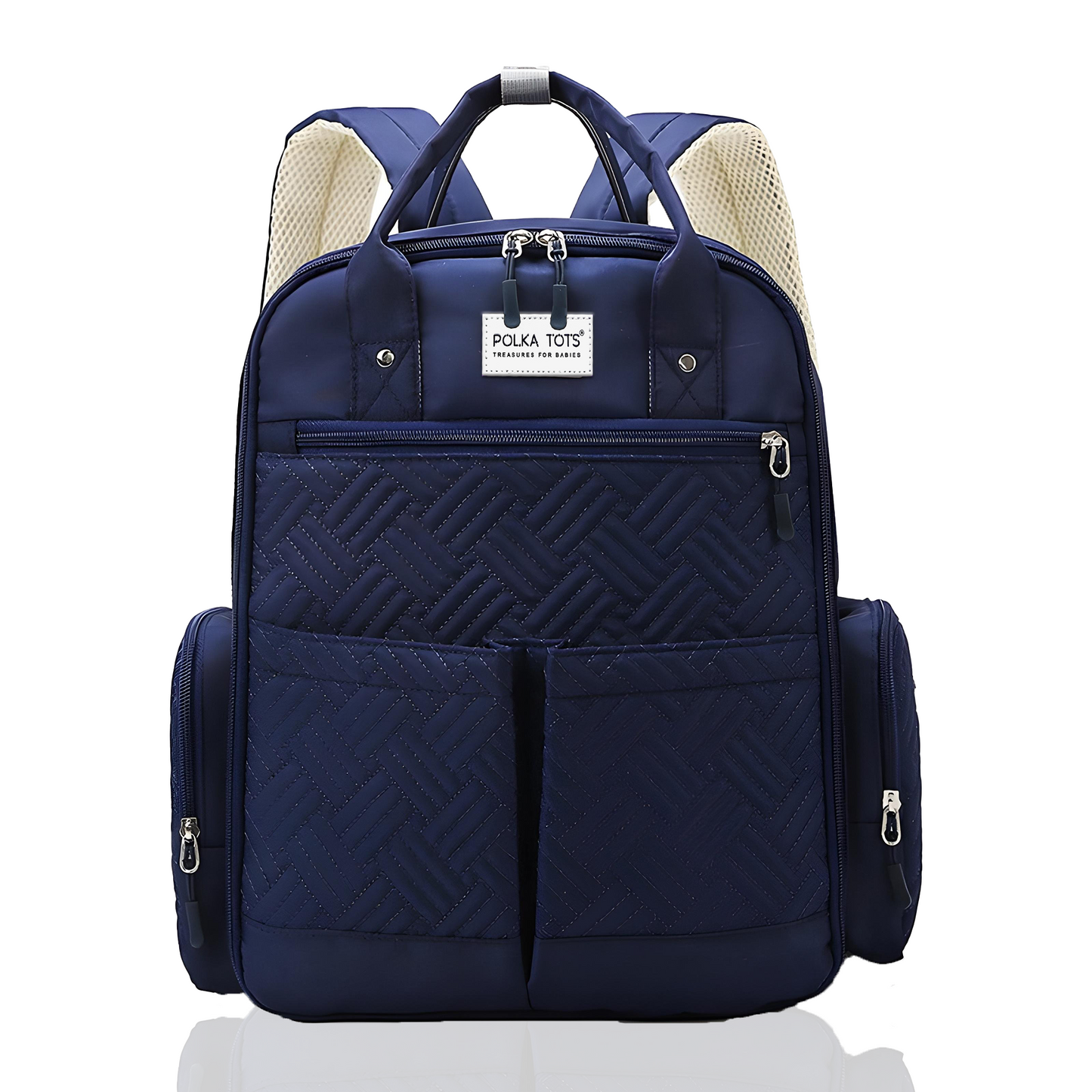 Multifunctional Premium ChicClass Diaper Backpack Bag – Midnight Blue