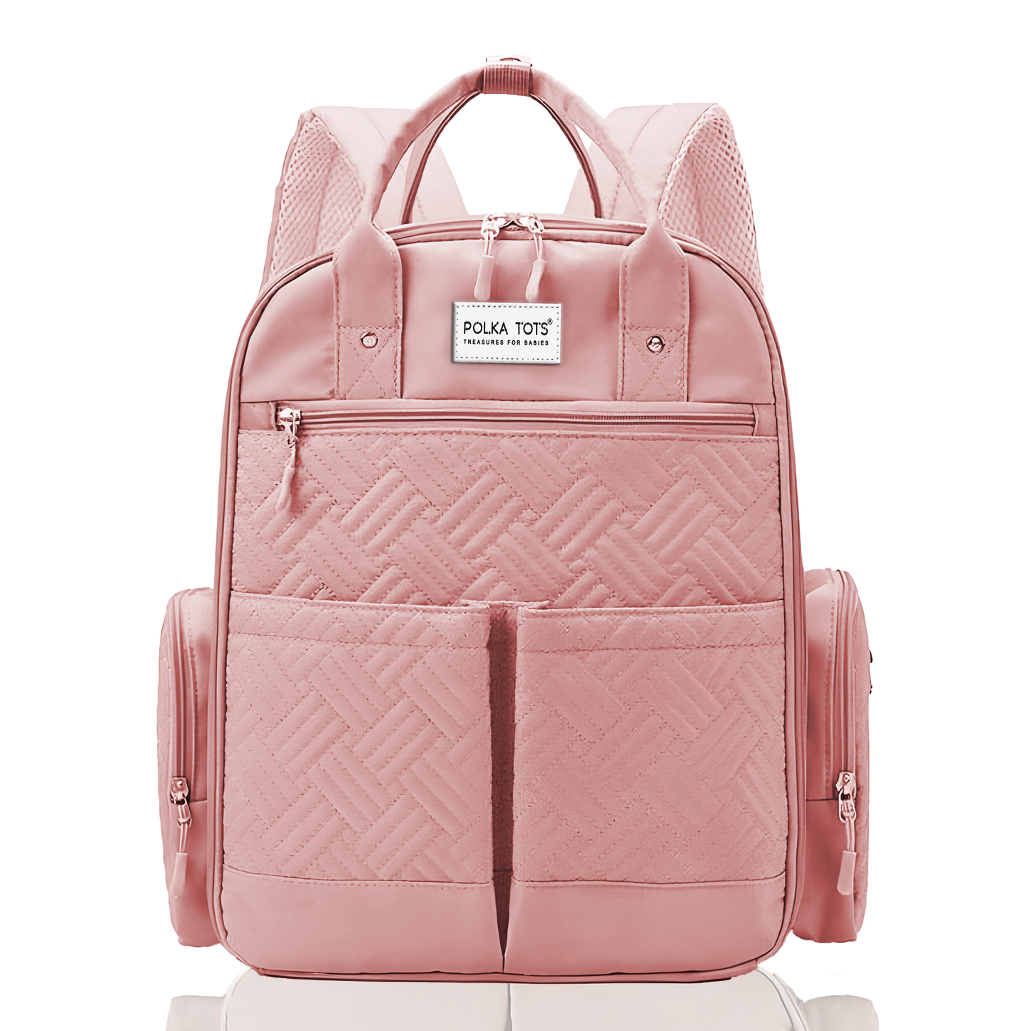 Multifunctional Premium ChicClass Diaper Backpack Bag – Nude Peach