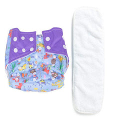 Polka Tots Reusable Cloth Diaper Buy Online Waterproof Adjustable Baby Diaper - Violet