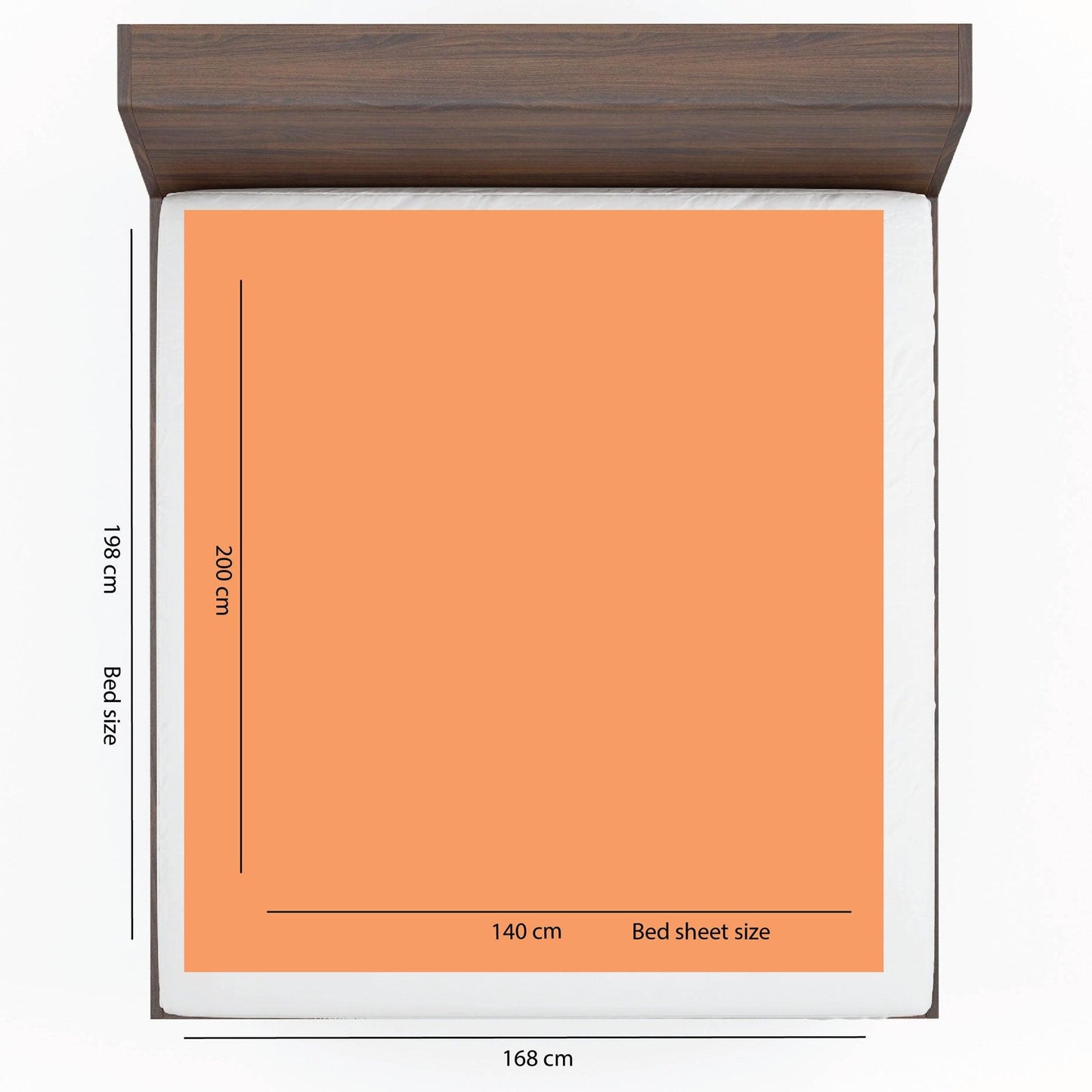 baby bed protector peach