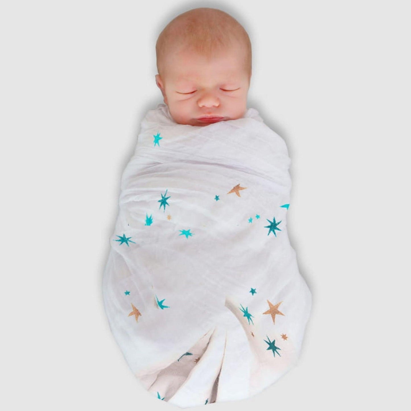 Muslin Cotton Swaddle (Star)