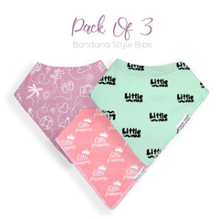 Bandana Style Bib (Pack of 3)