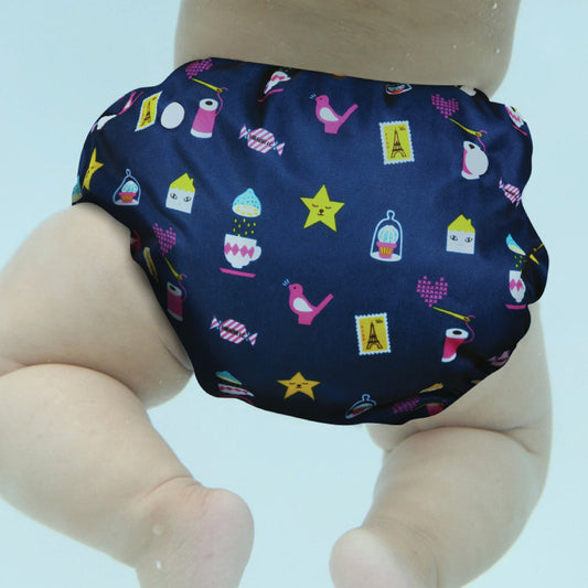 Baby Swim Diaper Blue Color