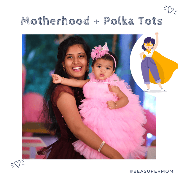 How Polka Tots Two Wheeler Baby Carrier Helped Divya in Parenting ?- Polka Tots