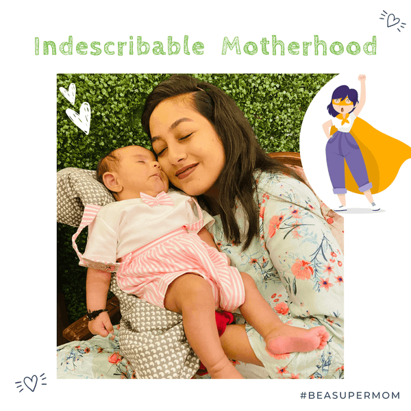 The indescribable motherhood story of simran kamra blog by Polka Tots