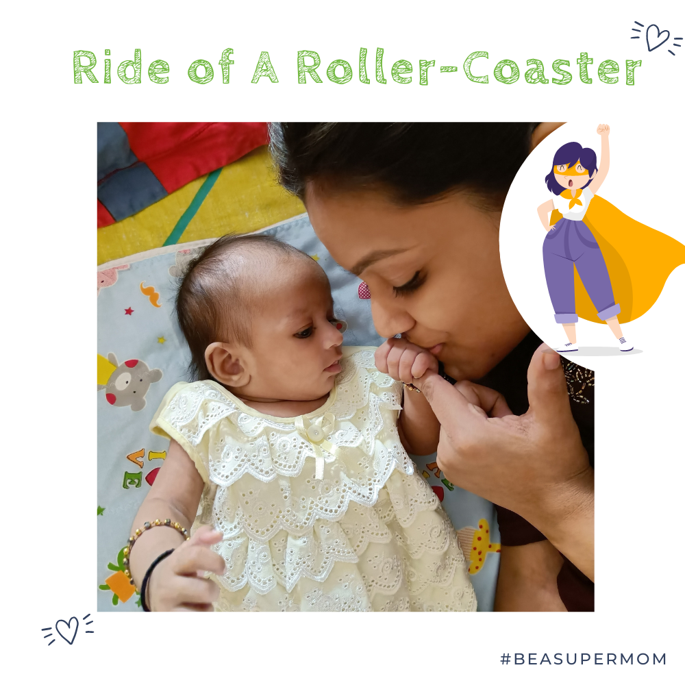 Motherhood- Ride Of A Roller-Coaster by Pooja Gada- Polka Tots