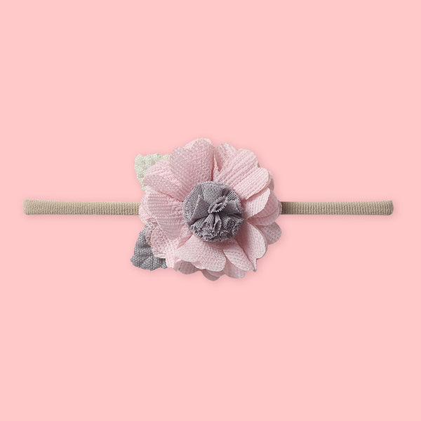 Polka Tots Pack of 10 Floral Headbands Set  - Multicolor