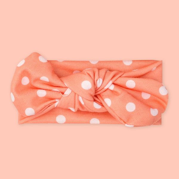 Polka Tots Pack of 3 Polka Dots Headband Set - Multicolor