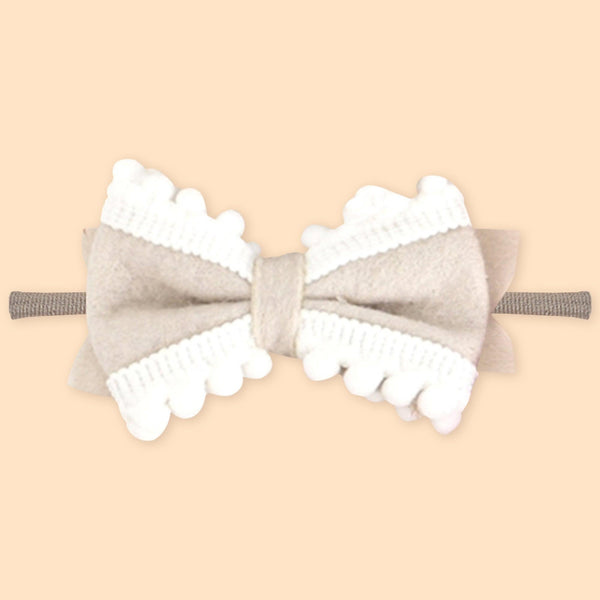 Polka Tots Pack of 10 Floral and Bow Headbands Set - Multicolor