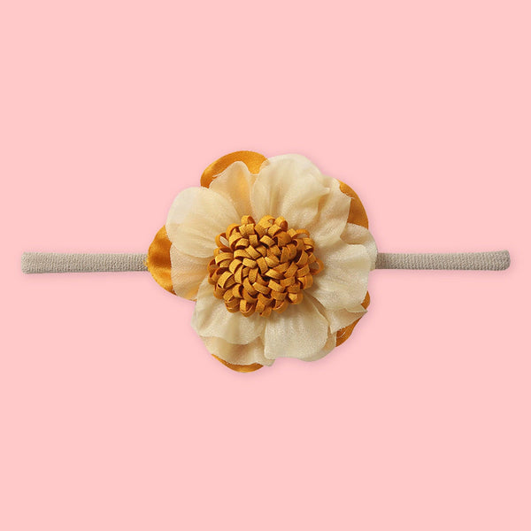 Polka Tots Pack of 10 Floral Headbands Set  - Multicolor