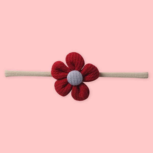 Polka Tots Pack of 10 Floral Headbands Set  - Multicolor