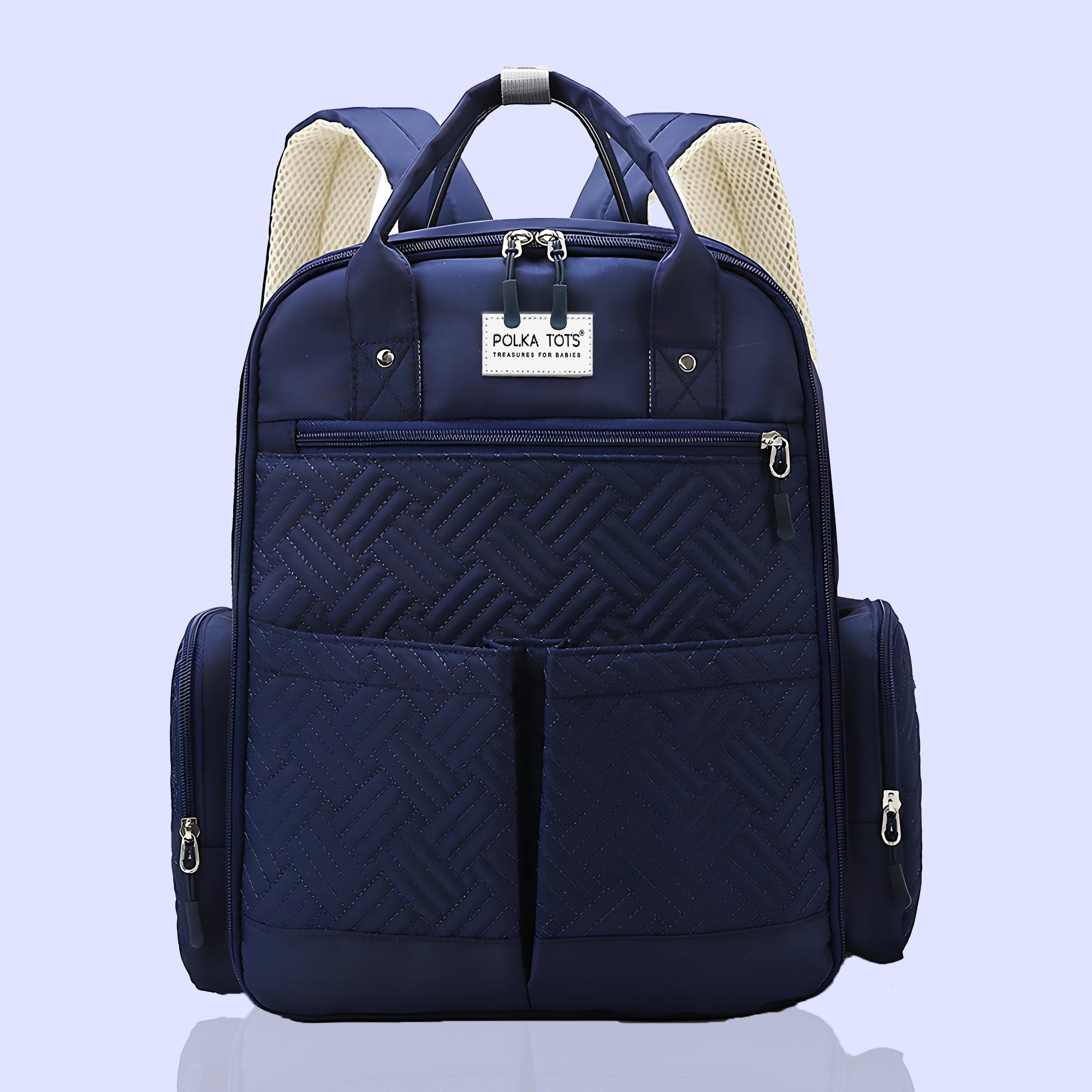 Zaino Fasciatoio Per Mamme E Papà - Multifunzione, Tante Tasche, Porta Pannolini, Isolato - Foto 5