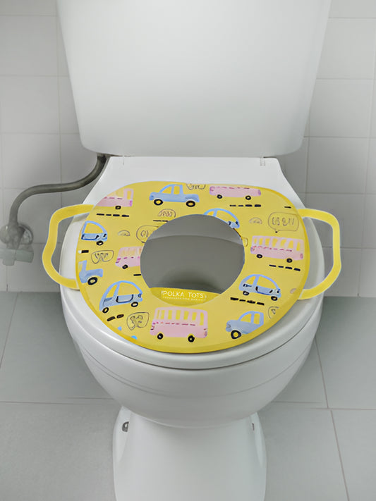 Polka Tots Hop Pop Potty Seat for 9+ Months (Yellow)