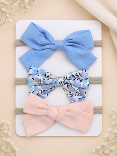 Pack of 3 Bow Headbands Set