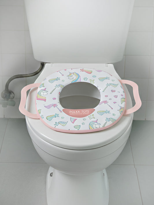 Polka Tots Hop Pop Potty Seat for 9+ Months (Pink)