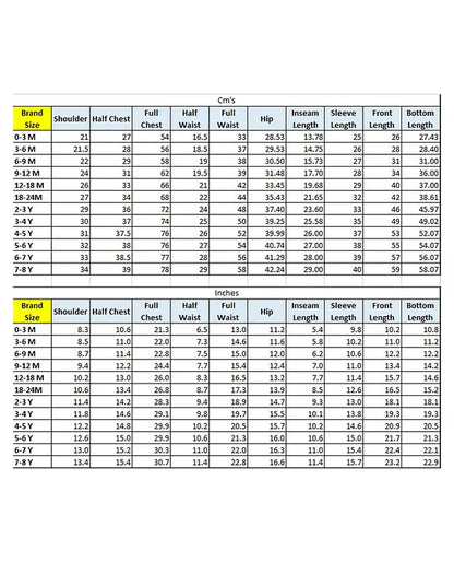 Polka Tots Cotton Full Sleeve Village Print Angrakha Top With Dhoti - Cream