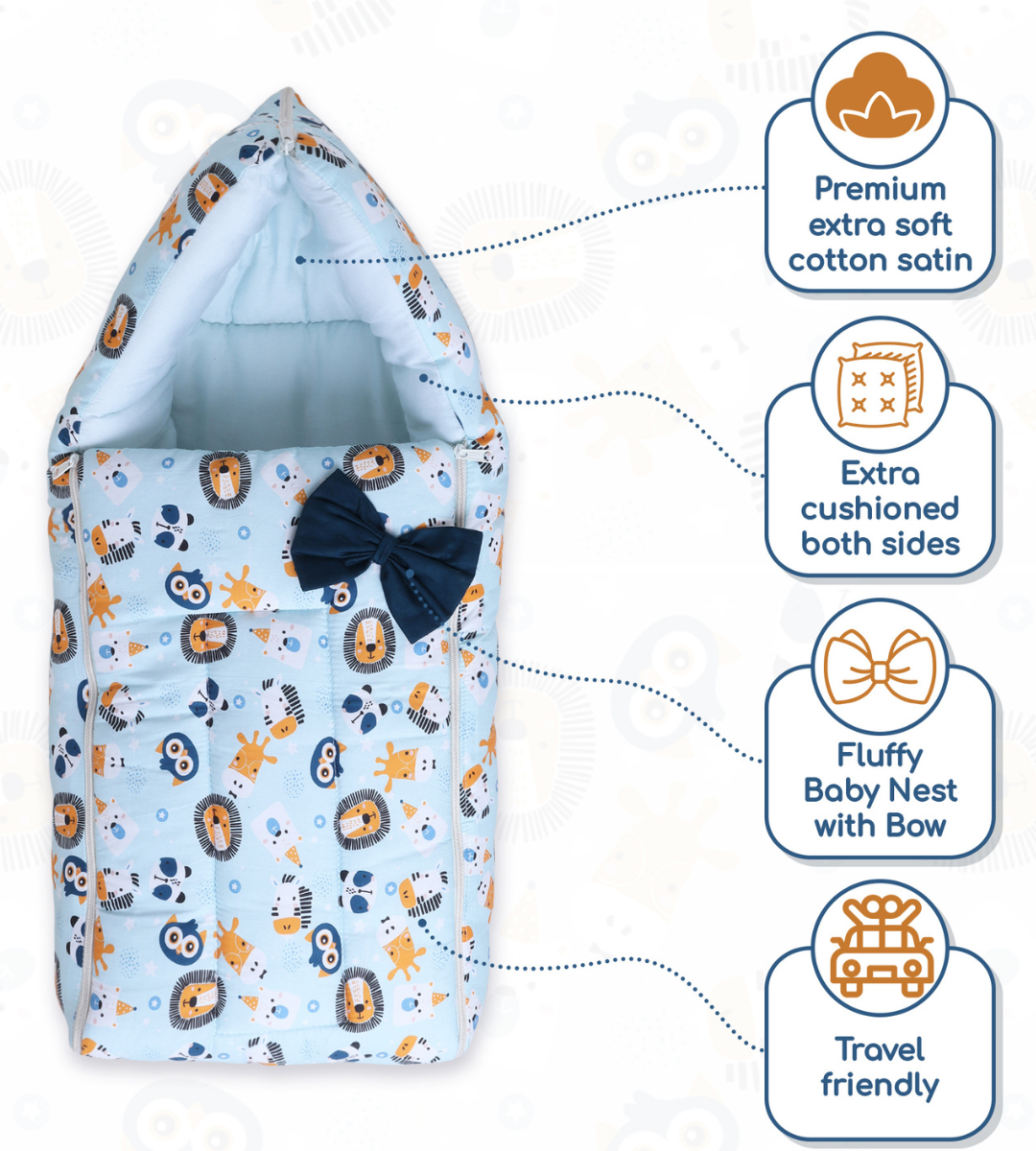 Baby Nest Carry Bag For Newborn Baby Sweet Dreams Baby Carrier
