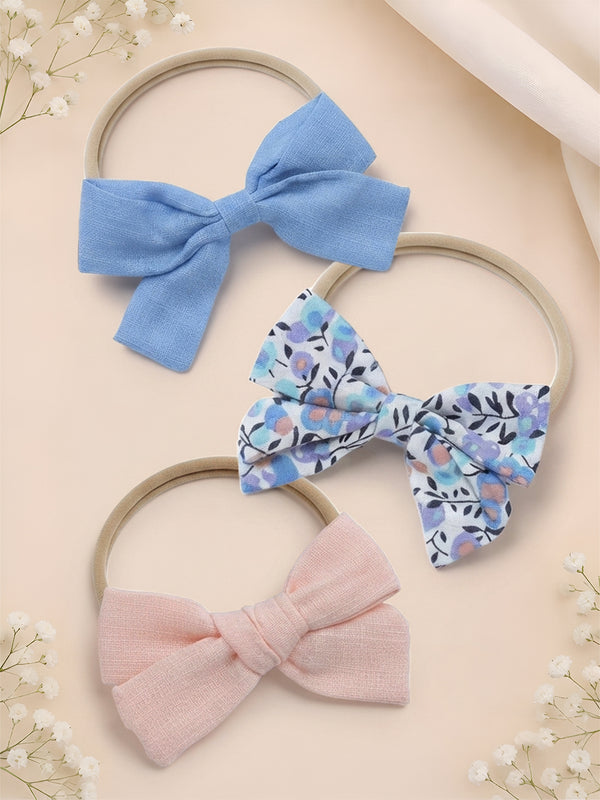 Pack of 3 Bow Headbands Set