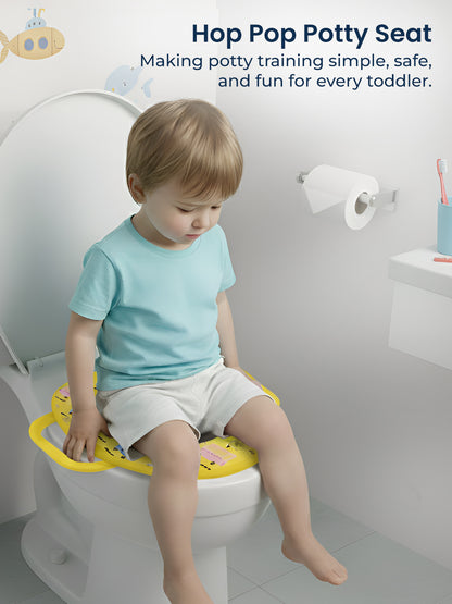 Polka Tots Hop Pop Potty Seat for 9+ Months (Yellow)