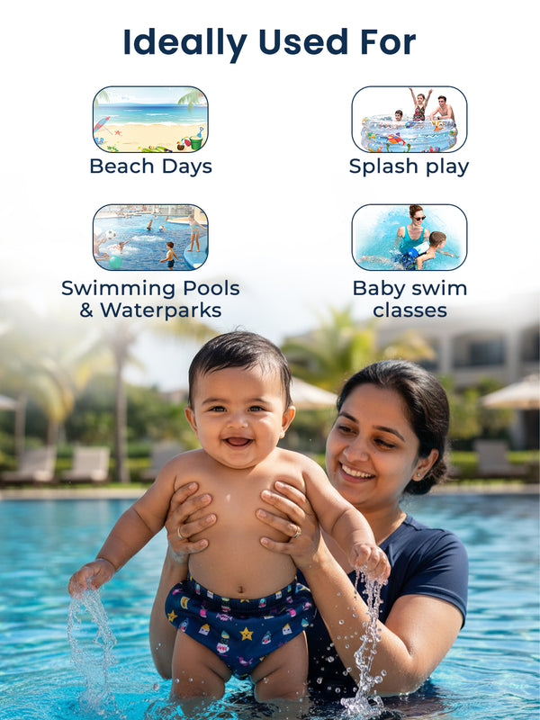 Reusable Swim Diaper/Swim Costume Mix Design
