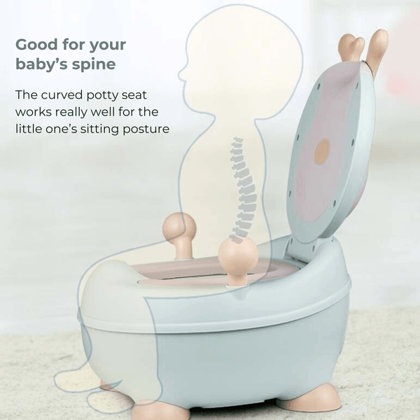 Polka Tots Swoosh Whoosh Fawn Potty Seat (Green)