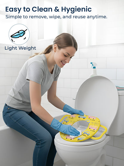 Polka Tots Hop Pop Potty Seat for 9+ Months (Yellow)