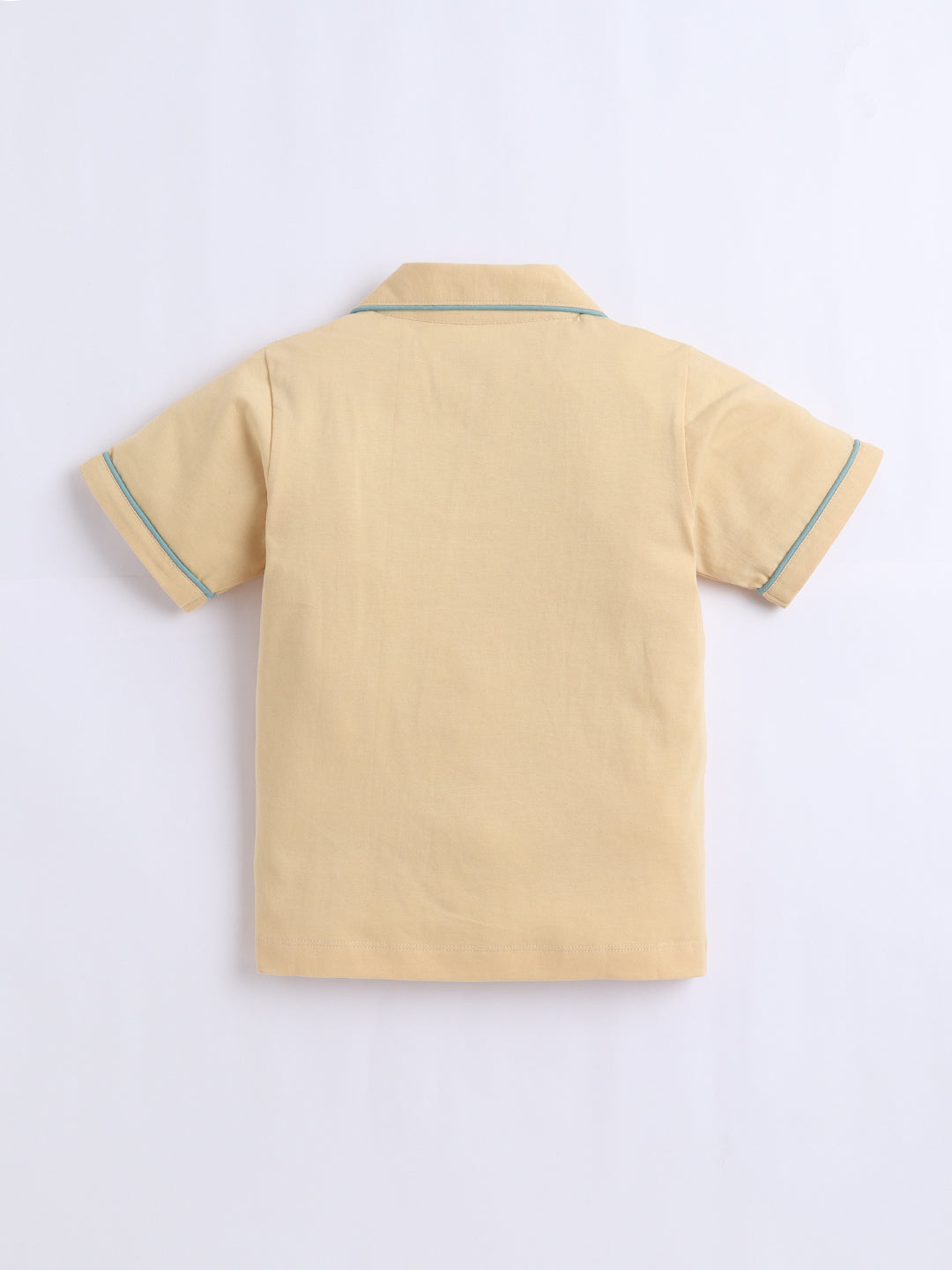 Polka Tots Half sleeves Night Suit - MULTICOLOR