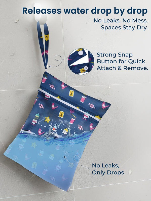 Waterproof Wet Bag Pouch with Zipper (Mix)