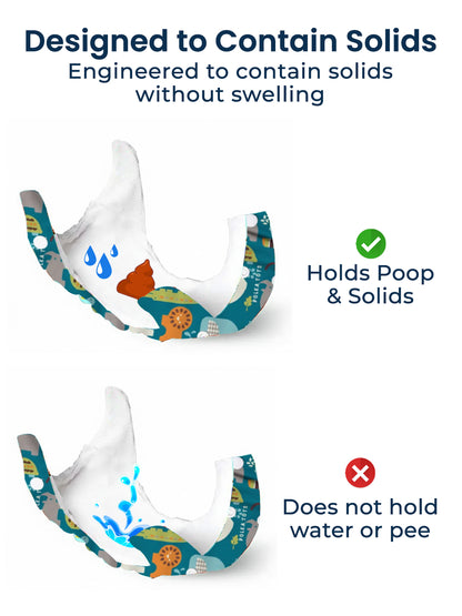 Product design illustration with text highlighting features on a white background