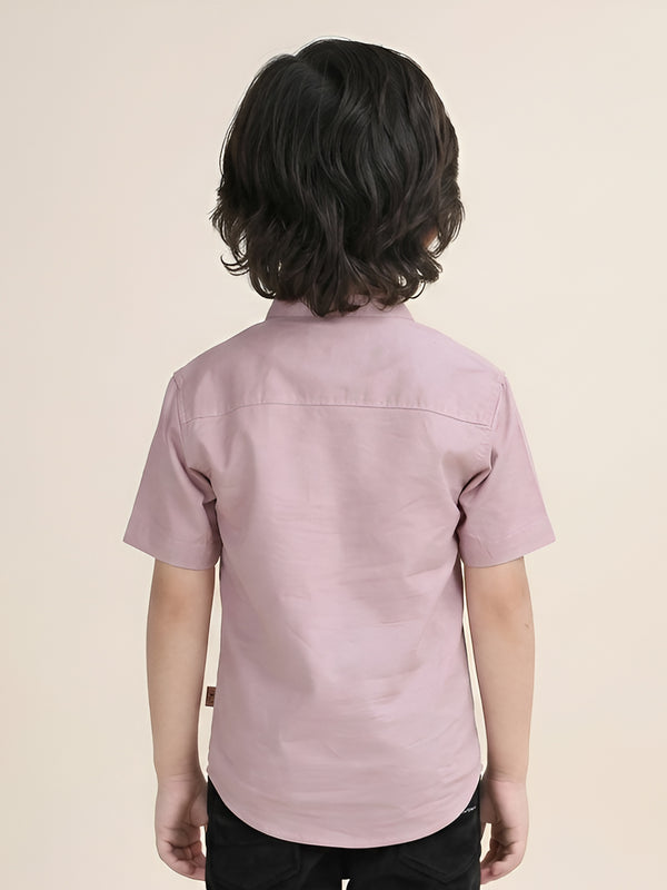 Polka Tots Half Sleeve Kurta - Pink