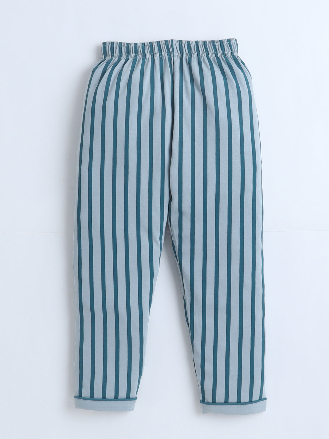 Striped pants on a white background