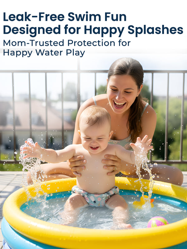 Reusable Swim Diaper/Swim Costume Candy Design