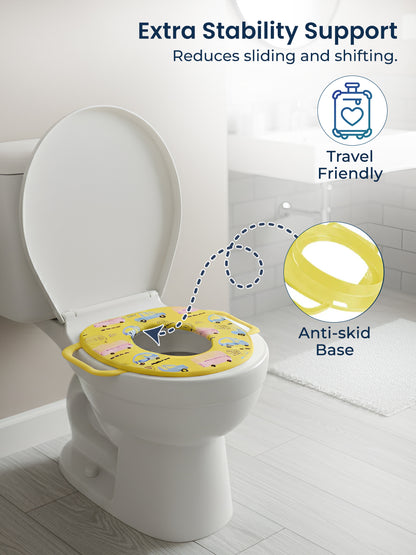 Polka Tots Hop Pop Potty Seat for 9+ Months (Yellow)