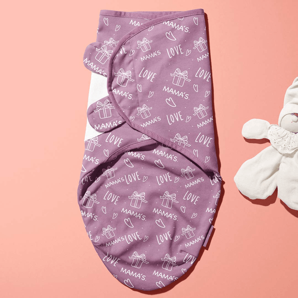 Muslin Cotton Swaddle Wrap Sleeping Bag (Mama Love)