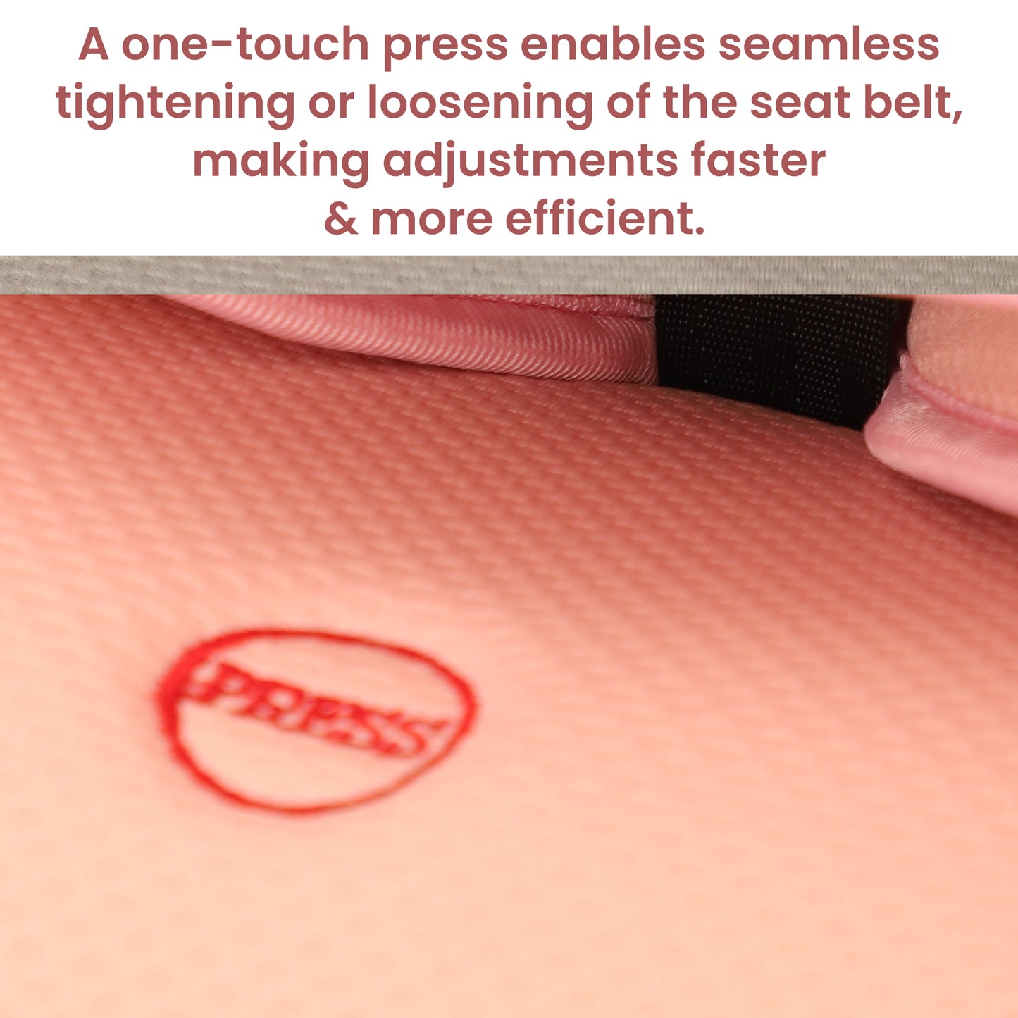 5 in 1 Multi Purpose Baby Car Seat Cum Carrycot with Fancy Bow Tie (Pink)