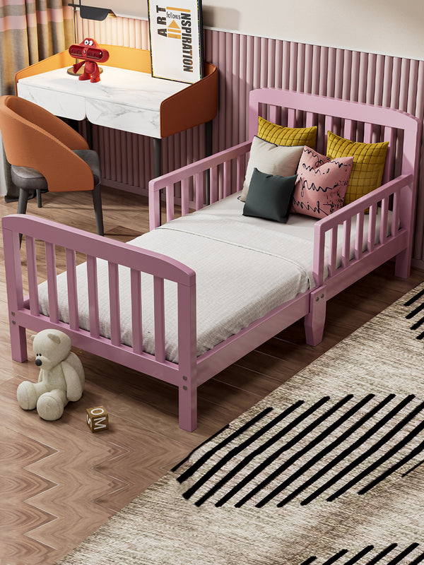 Polka Tots SideSnug Toddler Baby Bed - Pink