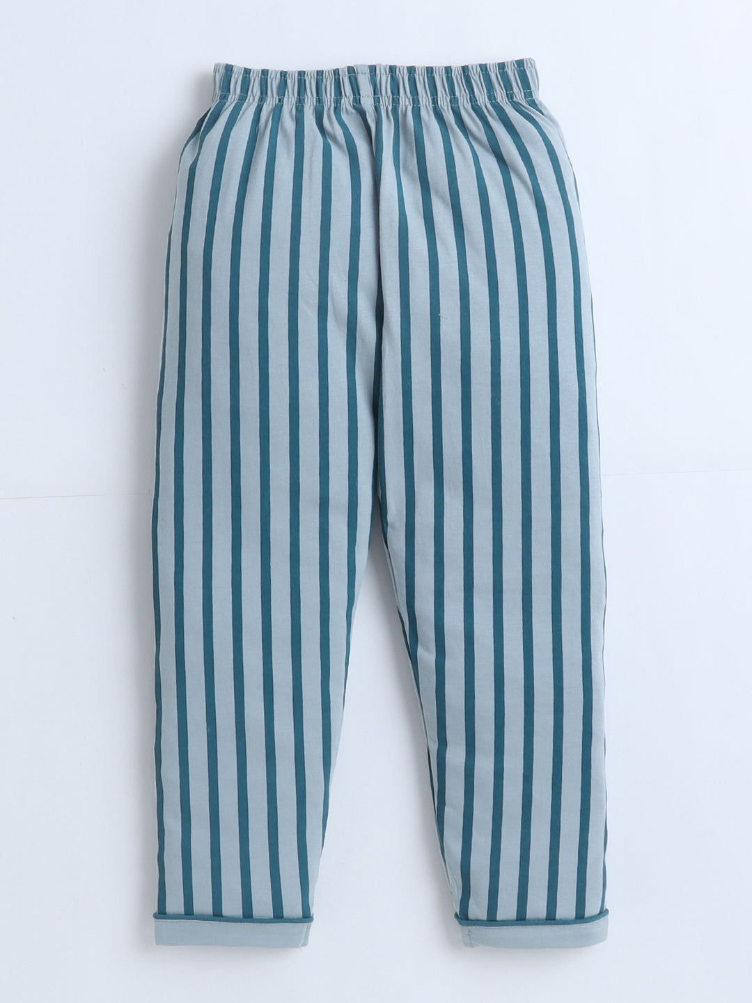 Striped pants on a white background