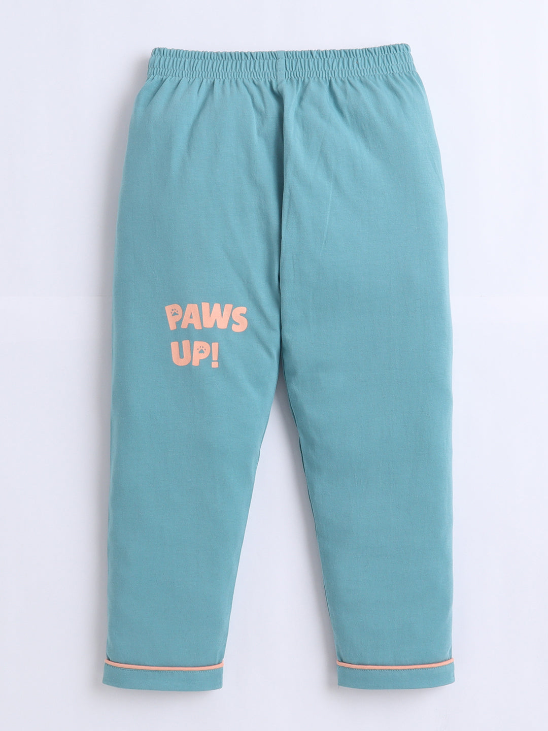 Polka Tots Half sleeves Night Suit - PEACH