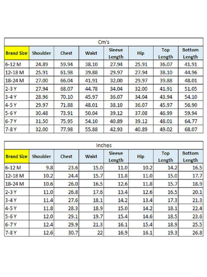 Polka Tots Full sleeve Neon Letters Print Co-ord Set - White