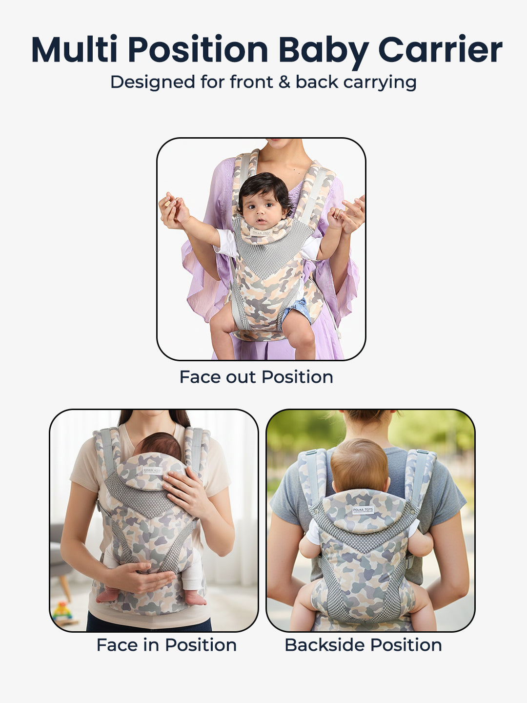 multipurpose baby carrier