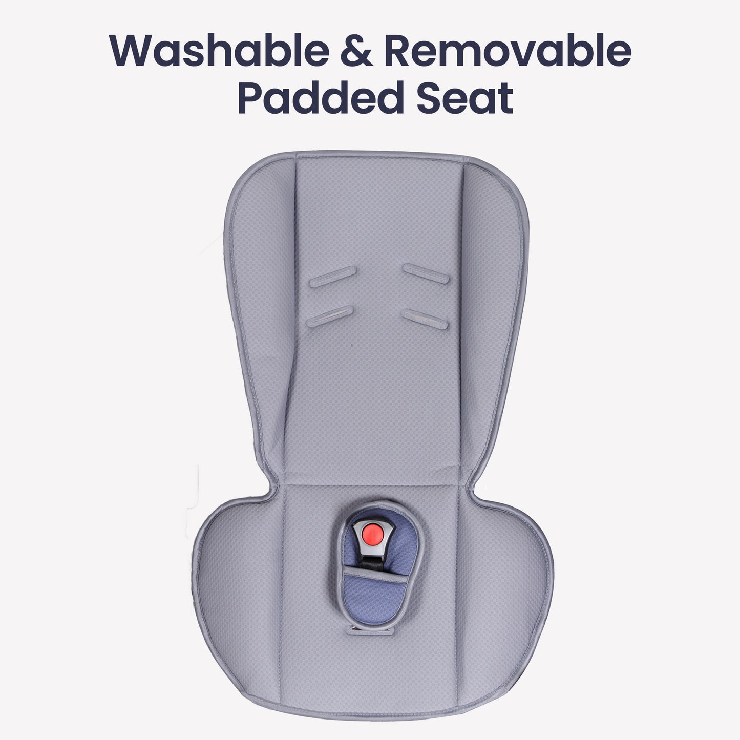 5 in 1 Multi Purpose Baby Car Seat Cum Carrycot with Fancy Bow Tie (Blue)