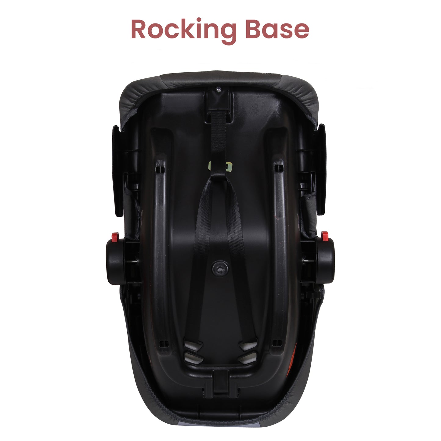 5 in 1 Multi Purpose Baby Car Seat Cum Carrycot with Fancy Bow Tie (Pink)