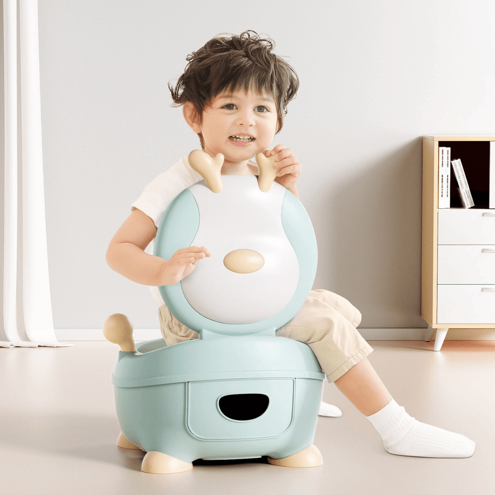 Polka Tots Swoosh Whoosh Fawn Potty Seat (Green)