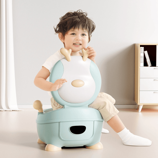 Polka Tots Swoosh Whoosh Fawn Potty Seat (Green)