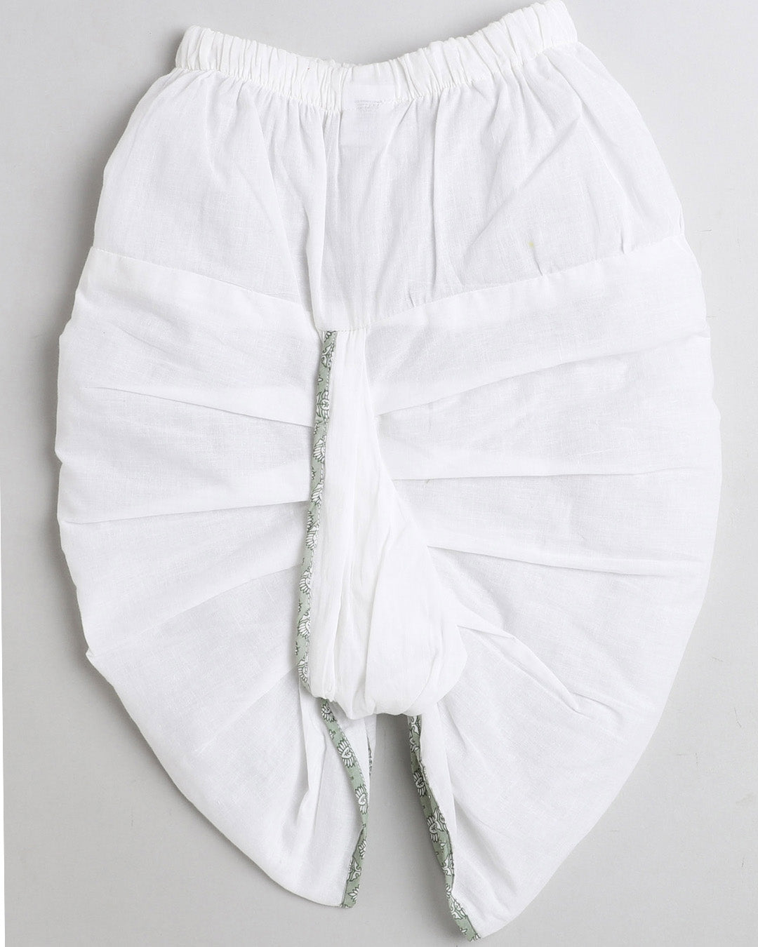 Polka Tots Dhoti Kurta Set for Boys 100% Super Soft Cotton Traditional Ethnic Wear For Kids - Green