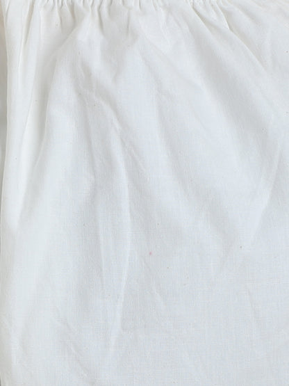 Polka Tots Cotton Full Sleeve Geometric Print Ethnic Kurta Pyjama Set - Grey